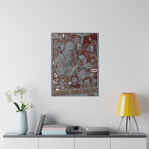 Natural Born Killers Animated Custom Canvas Wall Print - Picture 13 of 17