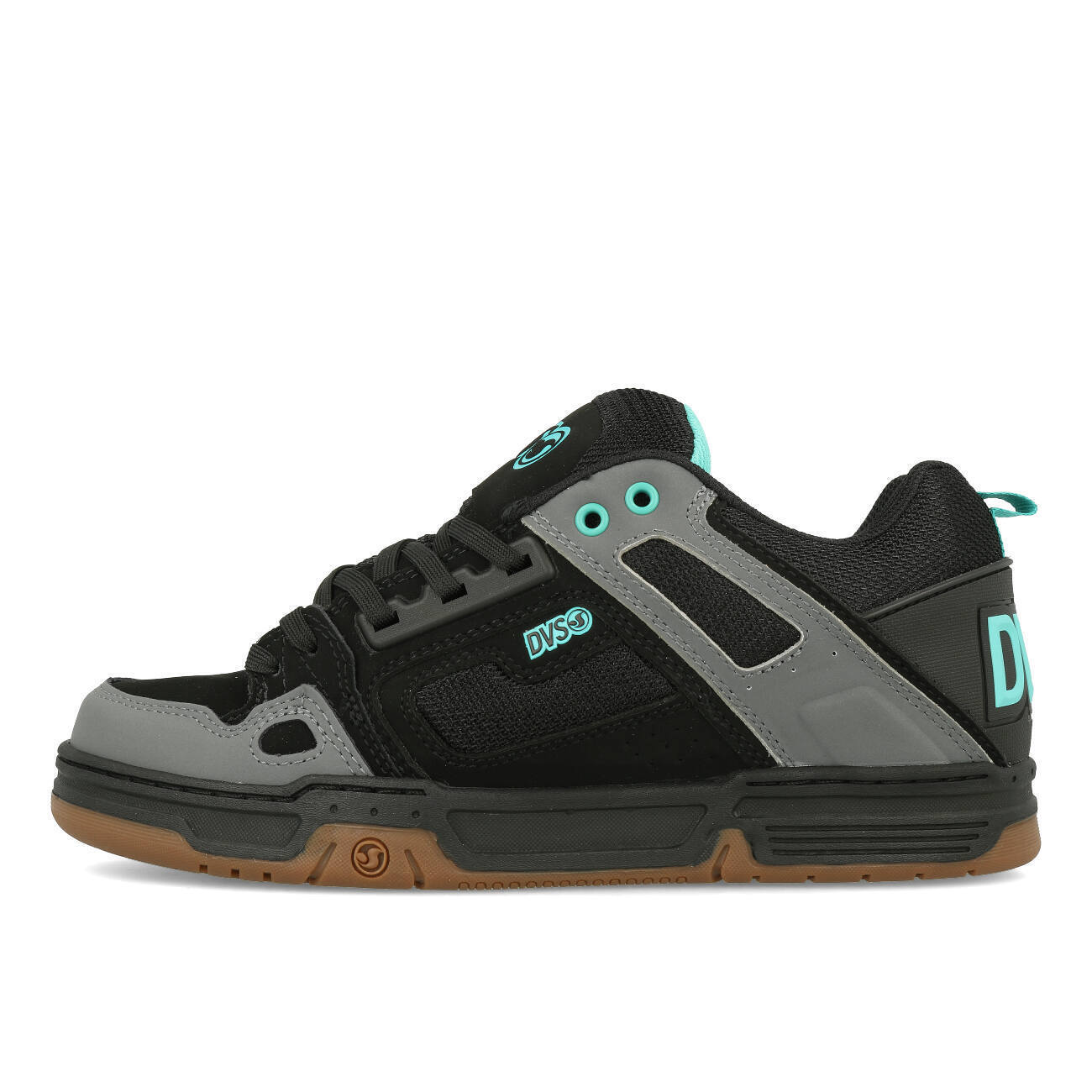 DVS Comanche Herren Black Turquoise Gum Nubuck Schuhe Sneaker Skaterschuhe