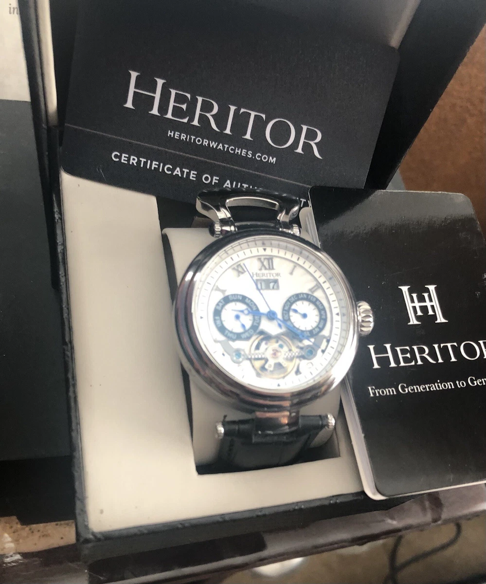 Heritor hotsell ganzi watch