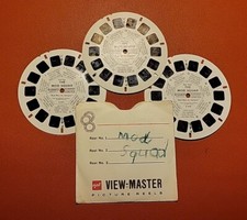 Vtg 1968 3 View Master Reels The Mod Squad 1- 3 Bad Man On Campus