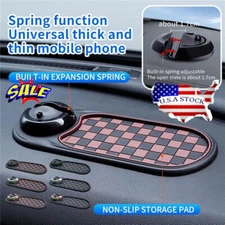 Car Multi-function Anti-slip Mat Phone Holder Dashboard Sticky Pad US