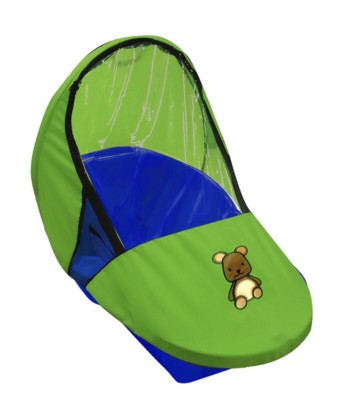 ERA Group Weather Shield Add on for Peanut Sled Toddler Years 1+ ( Green Bear )