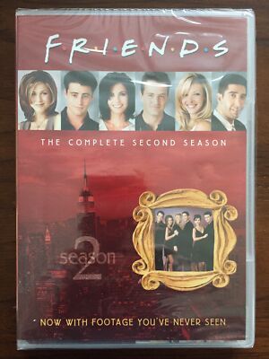 Friends - The Complete Second Season (DVD - 2010, 4-Disc Set, Standard Edition)