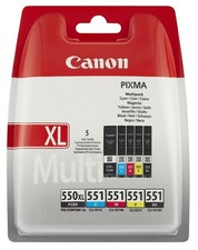 Canon 550xl 550 XL PGBK Black Genuine 
