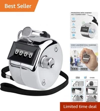 Multifunctional Mechanical Clicker Counter - Ideal for Knitting, Sports & More