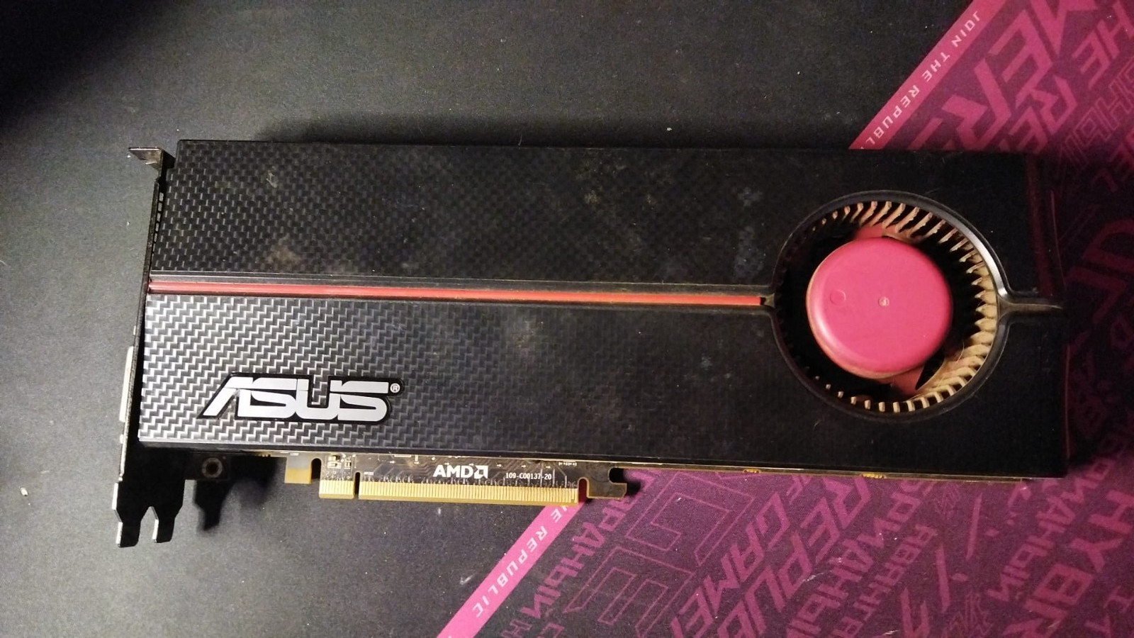 Scheda Video ASUS ATI Radeon HD 5870 1GB GDDR5 - Difetto Ventola - Retrocomputin