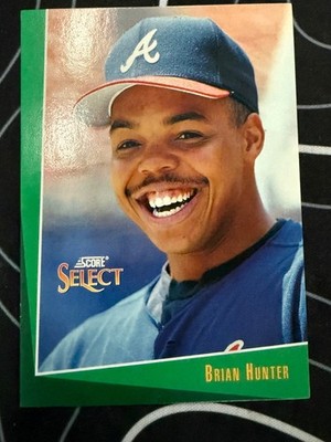 Brian Hunter Atlanta Braves 1992 Score Select Card #189 Near Mint