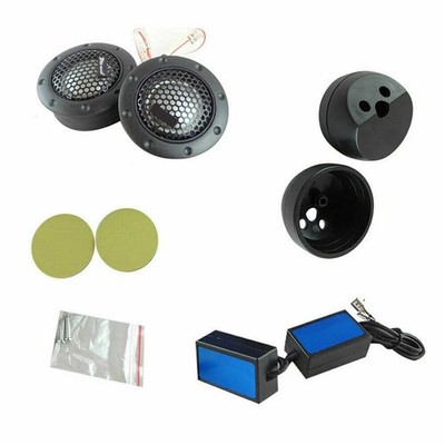Lautsprecher Hochtöner Auto DDT-S30 Schwarz Symmetrisch Weiche Kuppel 12 24V