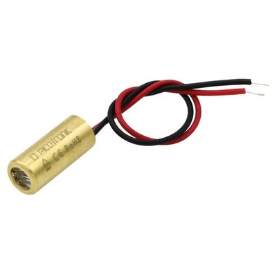 Linienlaser, rot, 650 nm, Ø9x20 mm, 90°, Focus fixed (1000mm)