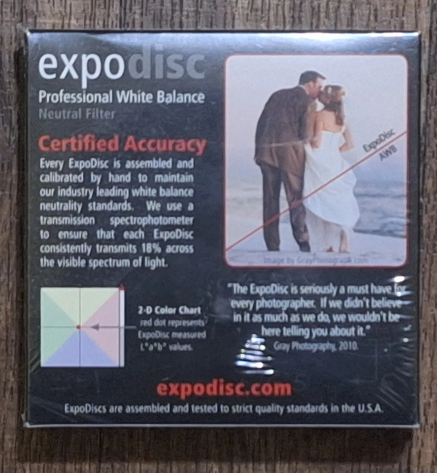 Expoimaging - Expo Disc -  77MM  Professional White Balance Neutral Filter - NEW - Image 2 of 2