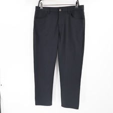 Vuori Meta Pant Mens 32 L27 Flat Front Straight Performance Golf Mid Rise Pocket