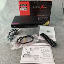 Zenith DTT901 Digital TV Tuner Converter Box w Remote Cables  Instructions
