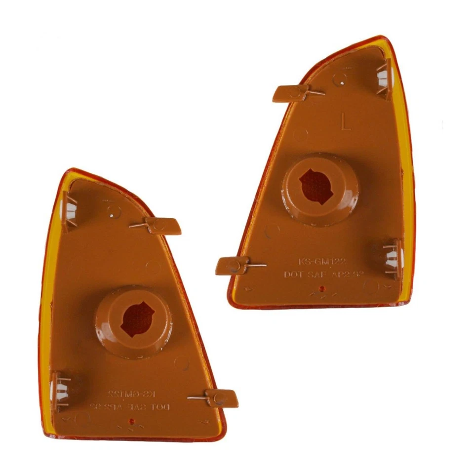 Corner Marker Light Set Fits 1995-1997 Chevrolet Blazer 1994-1997 S10 - Image 2 of 4