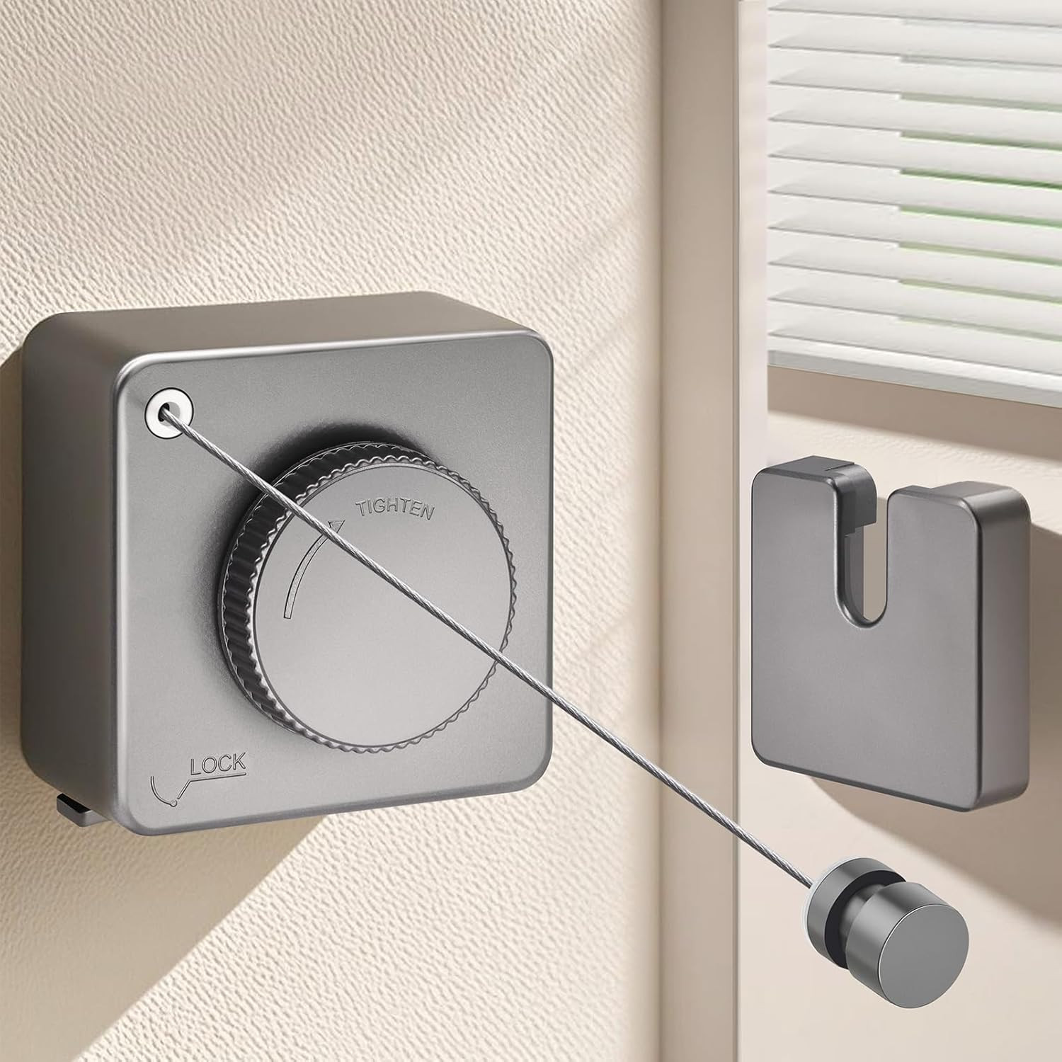 Stendibiancheria Retrattile Professionale Acciaio Inox | Anti-Sagging