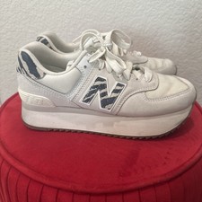 New Balance 574+ WL574ZDD Women s Platform Sn...