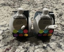 White Ceramic Salt Pig for Cooks - Kitchen Countertop Essential Lot Of 2