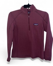 Patagonia Women's Micro D 1/4-Zip Fleece Pullover size XS