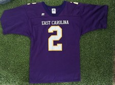 East Carolina Pirates Russell Youth M Football Jersey #2 Keaton Mitchell ECU