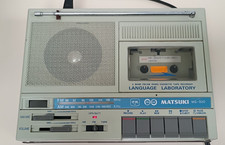 MATSUKI Cassette Radio Player/ Recorder MS-920 Cassette Not working Radio ok
