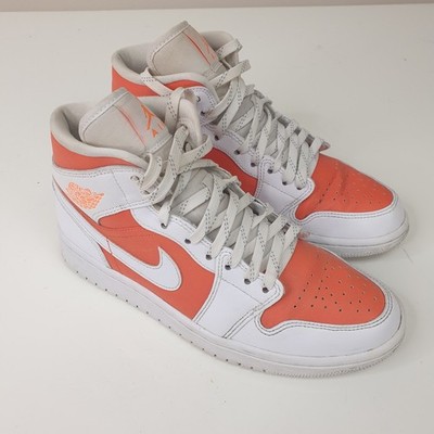 Nike Air Jordan 1 Mid Sneaker Damen UK 6 Bright Citrus CZ0774-800 EU 40
