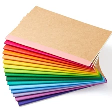 16 Pack Composition Notebooks Bulk College Ruled Travel Journals Rainbow Spines