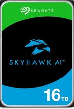Seagate Skyhawk AI 16TB 3.5 Inch SATA 6Gb/s 512MB Cache Video Internal HDD