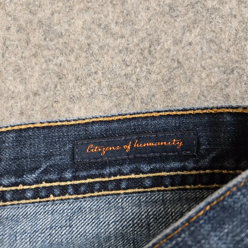 Citizens of Humanity Jeans Mens 38x29 Straight Relaxed Button Fly 606 USA Evans - Picture 7 of 17