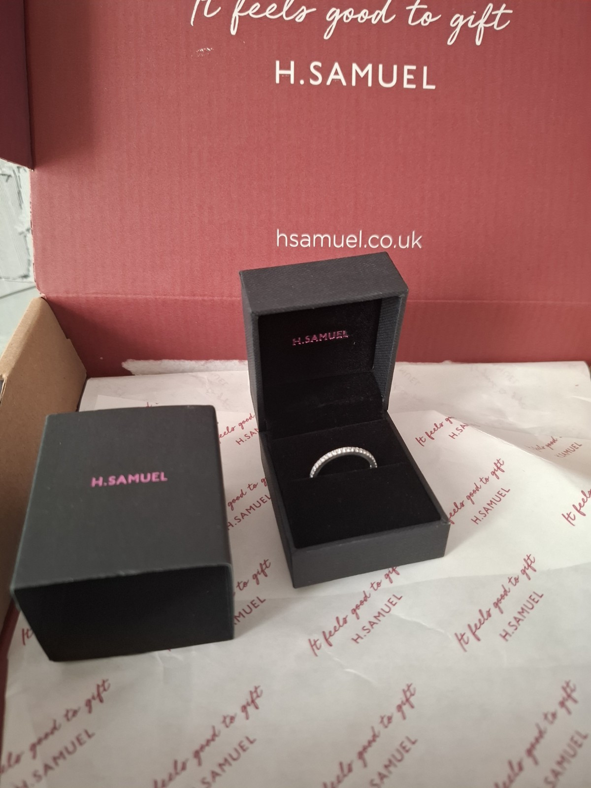 H Samuel ring