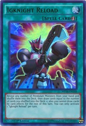 Igknight Reload MP16-EN148 Ultra Rare 1st Edition