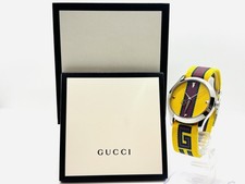 [Quasi Come Nuovo Con Scatola] Orologio Gucci G-Timeless 126.4 Quarzo Quadrante Giallo Uomo Giappone