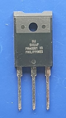 BU508AF - Transistor NPN CTV-HA 1500V 700V 8A 34Watt ISOWATT218 (Philips)