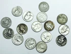 LOT OF 16 MIXED DATE PRE-1965 CONSTITUTIONAL SILVER WASHINGTON QUARTERS NR#G3049