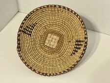 Vintage Hand woven African basket 12  