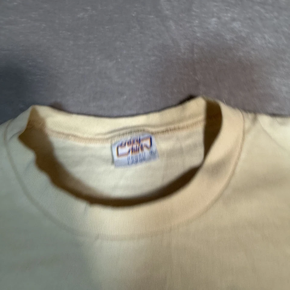 VTG Crazy Shirts Mens Large Beige Buffalo Beer Hawaii Double Sided Single Stitch - Image 2 of 4
