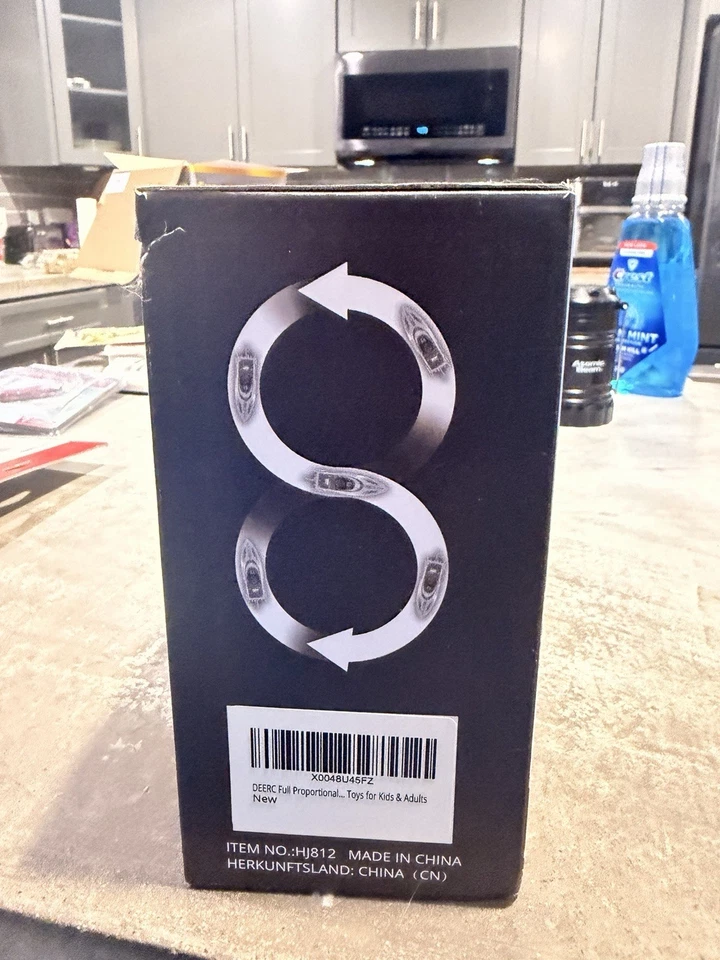 Barco tubarão Deere HJ812 alta velocidade controle remoto novo em folha na caixa nunca aberto - Imagem 4 de 4