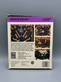 Devil's Crush Turbografx-16 TG-16 CIB Complete Authentic Working