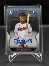 2023 BOWMAN CHROME!  WELBYN FRANCISCA!  1ST BOWMAN!  ON-CARD AUTO!  GUARDIANS!