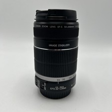Canon EF-S 55-250mm f/4-5.6 IS Zoom Lens - Great Condition