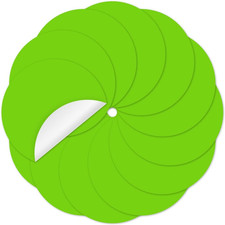 Dry Erase Circle Dots, 12 Pack Whiteboard Table Stickers Removable Wall Decals S