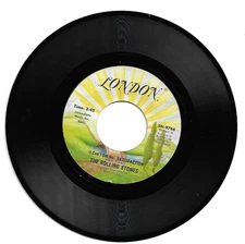 The Rolling Stones Satisfaction London 70's Issue 45  British Invasion