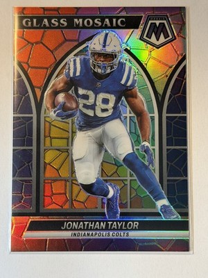 2022 Panini Mosaic- Glass Mosaic Stained Glass Jonathan Taylor #GM-13