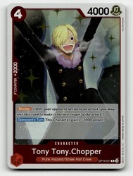 Tony Tony.Chopper OP10-011 Royal Blood Rare Foil