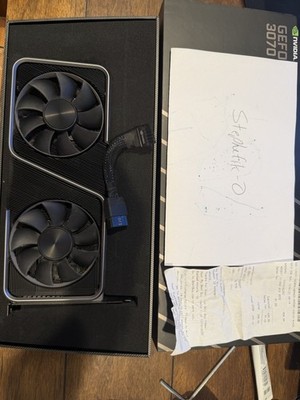 NVIDIA GeForce RTX 3070 Founders Edition 8GB GDDR6 Graphics Card