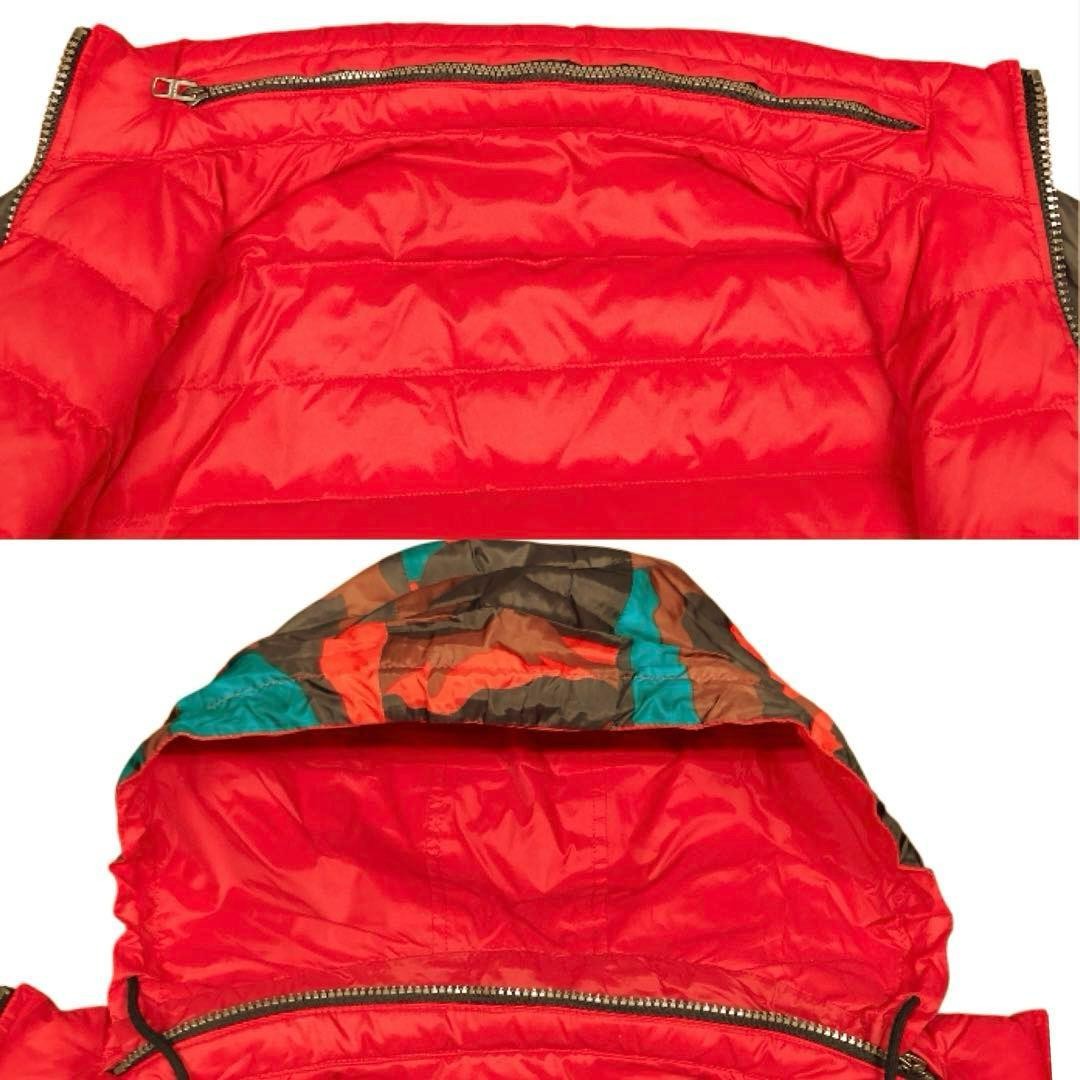 COACH Puffer Jacket reversible red camouflage pat… - image 17
