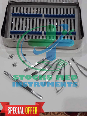 Hand Surgery Basic Set Of Micro Surgical Instruments Set with Box | eBay