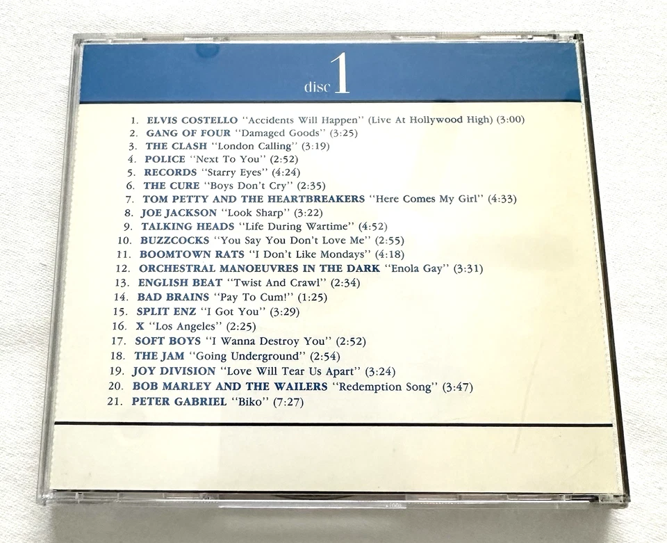 CMJ 10 - The Best of CMJ 1979-1989 promo sampler 5CD set Indie Alternative Punk - Image 3 of 4