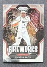 2023 Panini Prizm WNBA Fireworks #3 - NaLyssa Smith - Indiana Fever