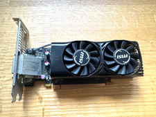 USED MSI GeForce GTX 1050 Ti 4GT LP GDDR5 Graphics Card Low Profile w/o Box