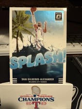 2024-25 Donruss Optic #6 Shai Gilgeous-Alexander Splash!