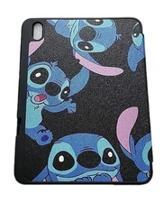 Three Fold Flat Case For Ipad 10th Gen 2022 10.9" Lilo & Stitch